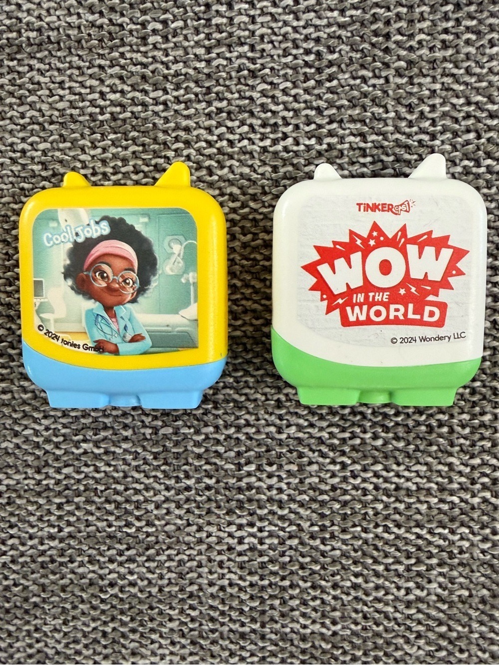 Tonies Wow In The World Cool Jobs Doctor Set of 2 Play Figurines Used